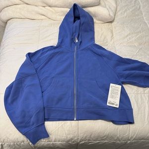 Lululemon Oversized Scuba Full Zip XL/XXL NWT in Wild Indigo